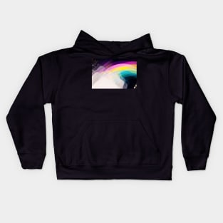 Pastel rainbow no.4393 Kids Hoodie